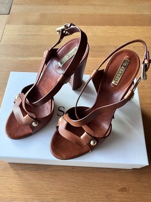 Casadei Highheals Blockabsatz  Rhum Gr 39 NEU OVP/Staubbeutel NP   530