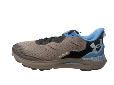 Under Armour Sonic Trail Sneaker Herren Trainer Grau Blau Low Top UK 6 EU 40