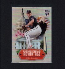 CADE CAVALLI Home Field Advantage 2023 Topps Update Series #HA-30 Nationals
