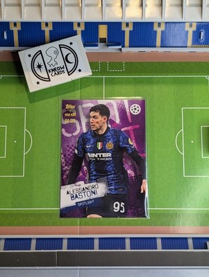 ALESSANDRO BASRONI 8/25 - INTER MILAN    - TOPPS STEVE AOKI FOOTBALL FESTIVAL