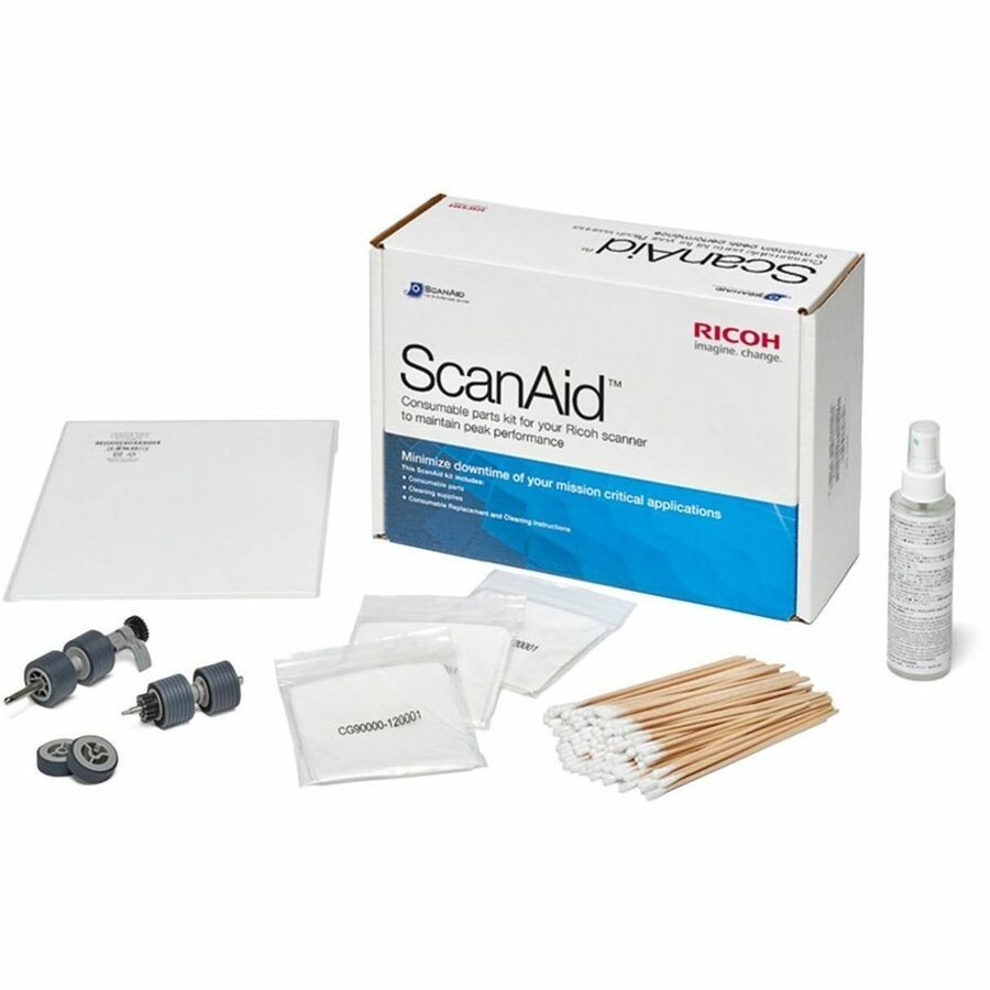 Fujitsu ScanAid Cleaning Supplies And Consumables Kit FI-7800 FI-7900