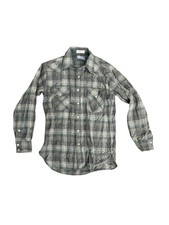 Pendleton Shirt Mens Medium Wool High Grade Western Wear Pearl Snap Flannel