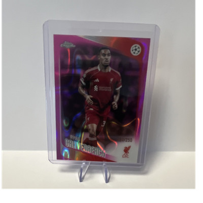Topps Chrome UCL Liverpool FC 3 Karten Lot nummeriert Parallel