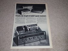 Akai 930,910d,940 Receiver Ad, 1973, Article, Inside of Receiver - Reprint