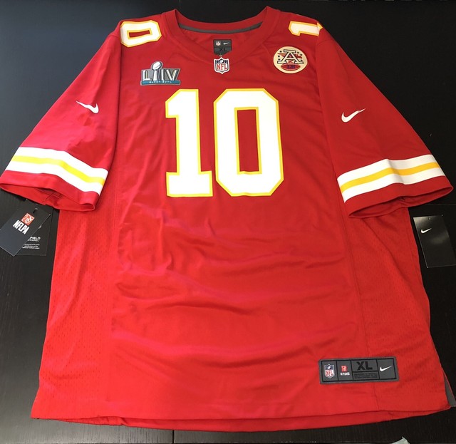 nike chiefs super bowl jersey