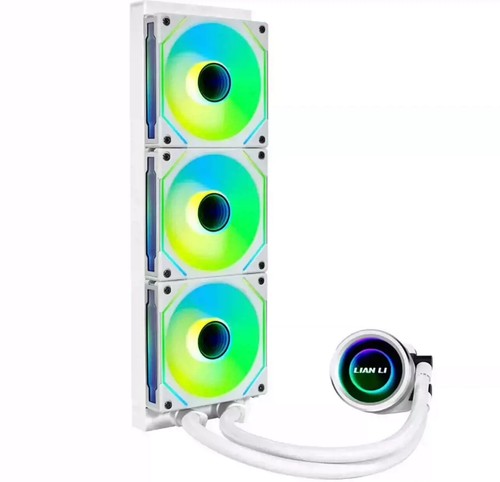 Lian Li Galahad II Trinity SL-INF 3x120mm RGB AiO Liquid CPU Cooler - White - 第 2/6 張圖片