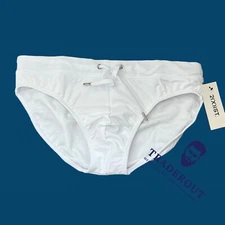2(X)ist 2xist men white Rio swim brief swimwear swimsuit size M