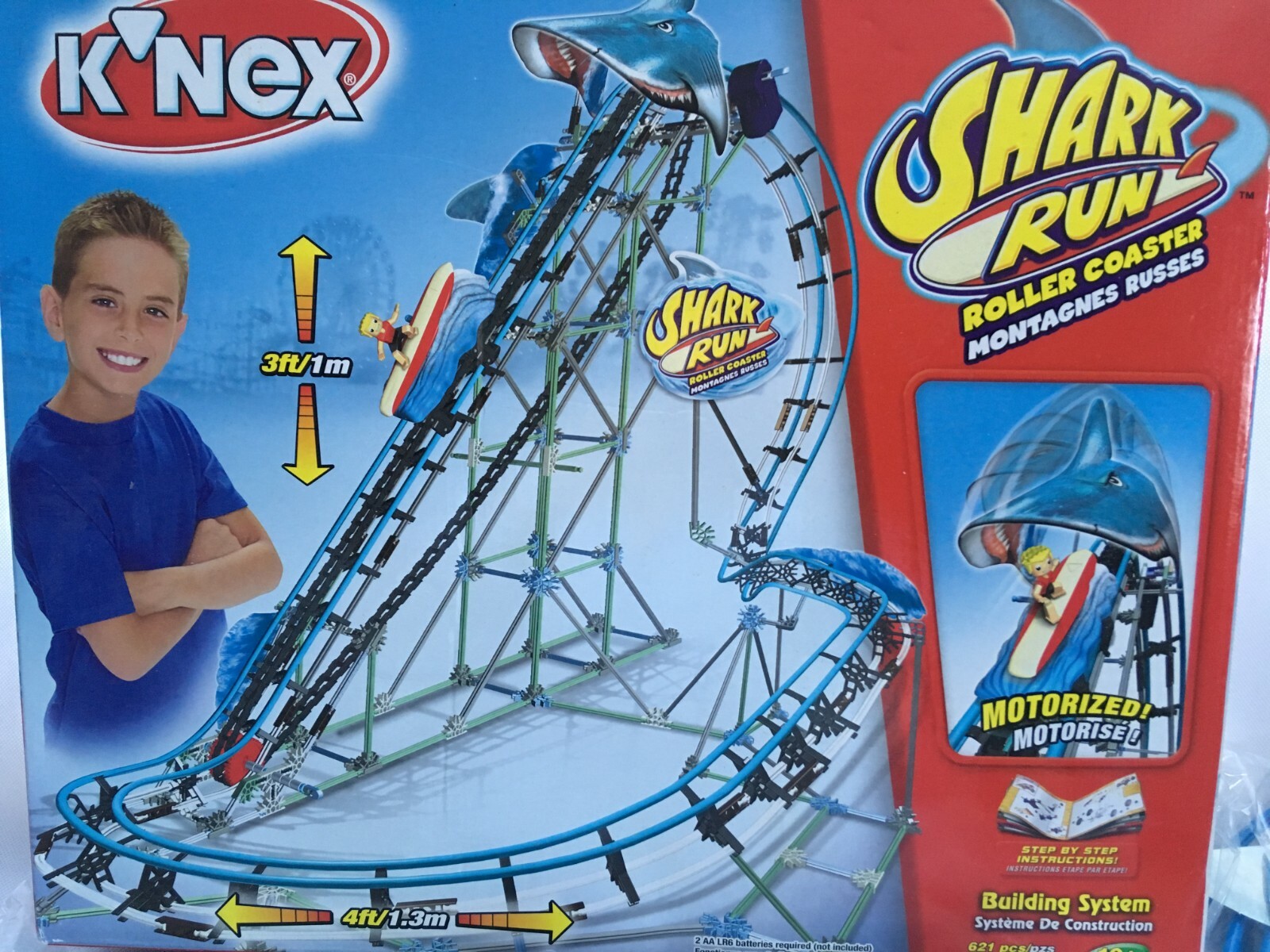 knex shark run