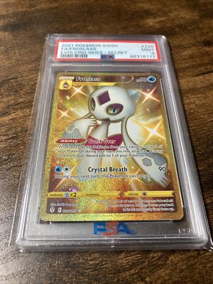 Pokémon TCG Froslass Evolving Skies 226/203 Holo Secret Rare PSA 9