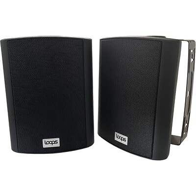 Aussenbereich bewertet aktive Bluetooth Wandlautsprecher - 120 W 5,25'''' IP56 - schwarz kabellos