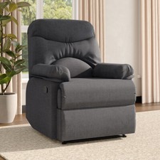 Gray Functional Sofa for Living Room - 39x34x39in, Removable Cushions