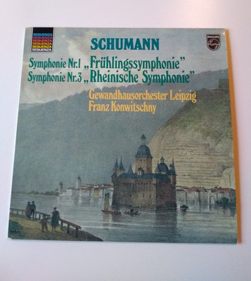 Robert Schumann Symphonie N1, N3 /Frühlings, Rheinische/ Schallplatte 1980 Jahre