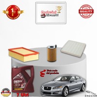 Inspektionskit Filter + ÖL Jaguar Xf 2.7 Diesel V6 152KW 207CV Von 2010->