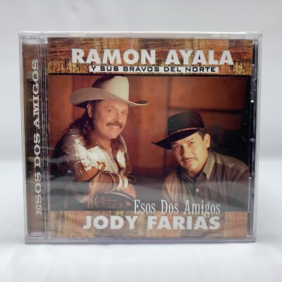Ramon Ayala CD Esos Dos Amigos Jody Farias 2001 Nortenas Rare New