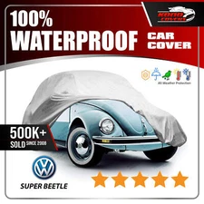 VOLKSWAGEN BEETLE (Pre-1997) VW Bug CAR COVER - 100% Waterproof 100% Breathable