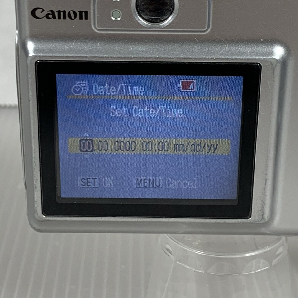 Canon PowerShot A550 7.1MP Silver Digital Camera 4x Optical Zoom eBay