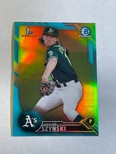 Skylar Szynski 2016 Bowman Draft Chrome Sky Blue Refractor #BDC-41 Oakland A's