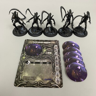 5 Alien Kleinkind Warriors Avp Die Jagd Beginnt Vs Predator Prodos Xenomorph