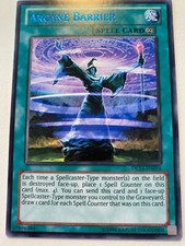 Yugioh Arkane Barriere DL14-DE014 Rare Blau NM