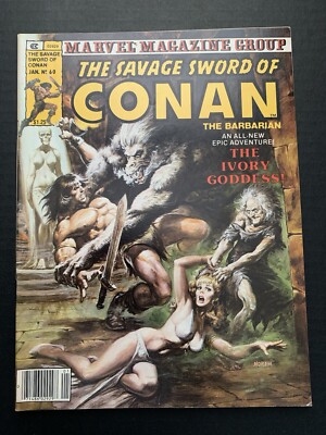 Savage Sword of Conan #60 (Marvel Magazine-1980) higher grade BARGAIN!