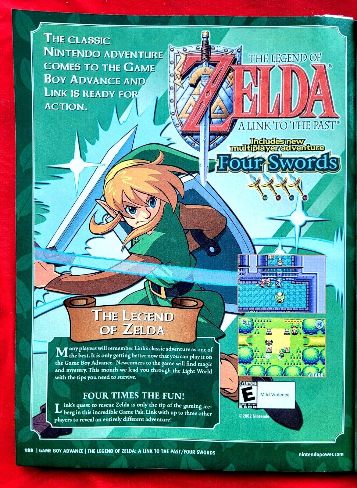 The Legend of Zelda: A Link to the Past/Four Swords (2002) - MobyGames