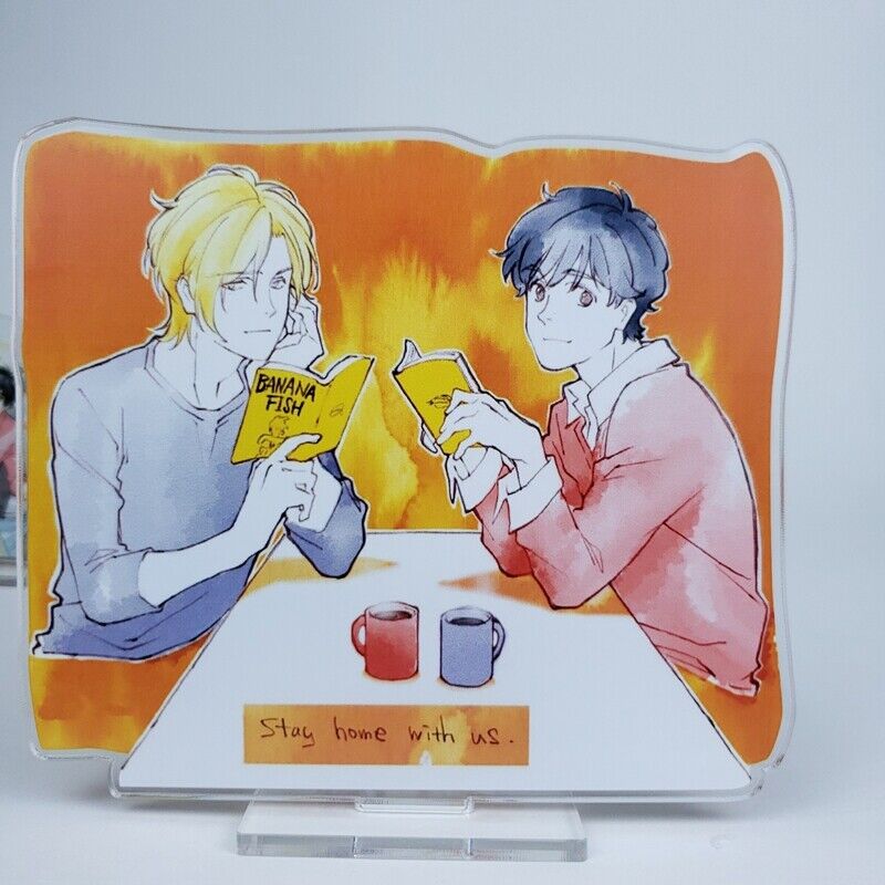 Anime BANANA FISH Ash Lynx Cosplay Acrylic Stand Figure Holiday Gift