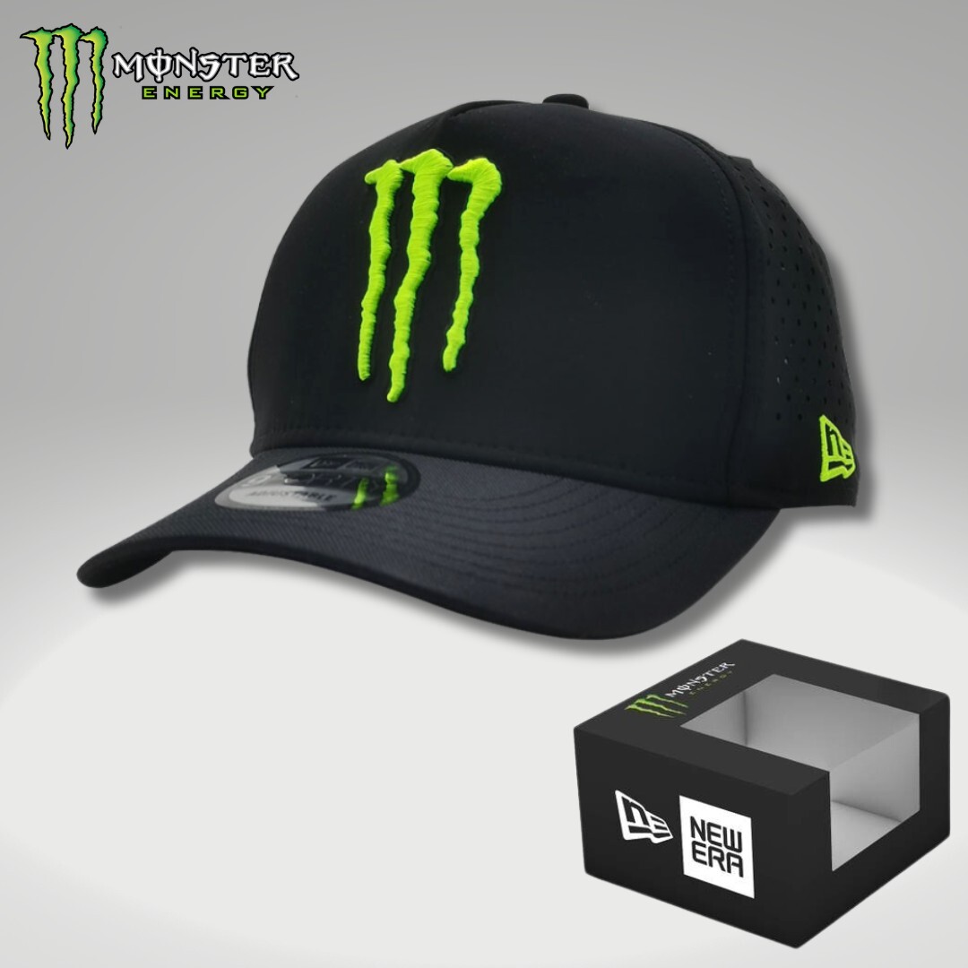 New Era Motocross Surf Skate Hat - Athlete Exclusive - Box & Sticker - Kawasaki