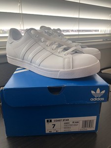 adidas coast star white womens