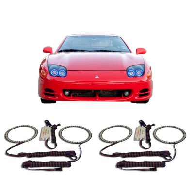 Bright Blue Angel Eye Headlight Halo kit for Mitsubishi 3000GT 94-98