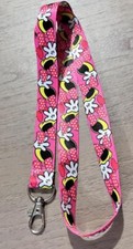 lot cartoon Minnie Neck Straps Keychain Lanyard ID Card