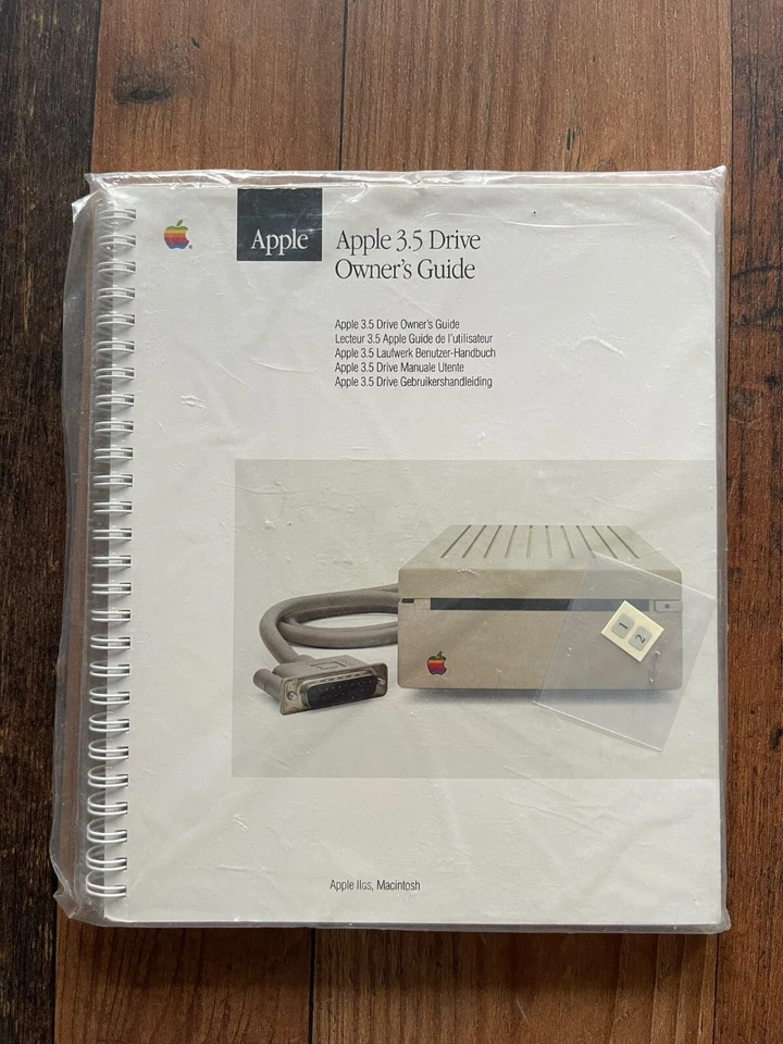 #10263:Apple 3.5 Drive Owner's Guide (include drive number stickers)