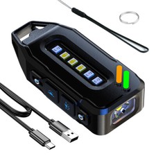 Linterna LED 1200000LM Luz Táctica Antorcha Super Brillante USB Lámpara Recargable