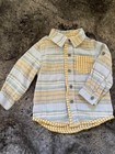 Genuine kids from Oshkosh Toddler plaid Flanel long sleeve 12 mos 100% cotton — photo 1