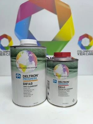PPG D8140 TRASPARENTE LUCIDO UHS COMPLETO DI CATALIZZATORE