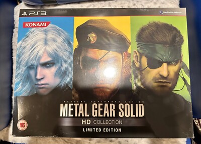 Metal Gear Solid HD Collection Limited Edition Ps3 PlayStation 3