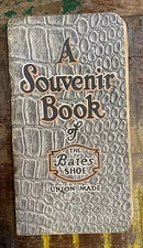Vintage A Souvenir Book of THE Bates SHOES 1912-1913 INTRODUCING MAIDENS Pages