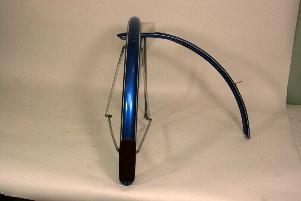 BAREN ボンネットNAVY Schwinn Blue/White Breeze Original Fenders 26 inch Light