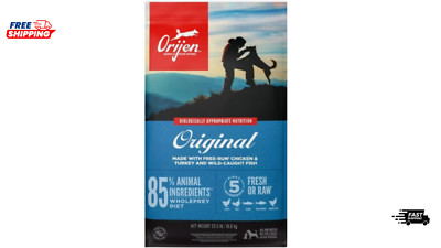 ORIJEN Grain Free High Protein Fresh & Raw Animal Ingredients Dry Dod food 23.5