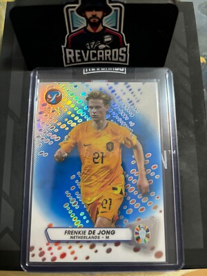 Topps Pristine Road to Euro 2024 Frenkie de Jong Netherlands Parallel 29/75