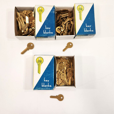 Star Brass Key Blanks 5VR3 5VR4 5VR2 Viro-Guard Viro-Walsco-Rev 100+ Pcs