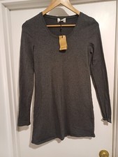 BNWT Hush Grey Jersey Dress size XS UK 6/8 Stretchy, Casual