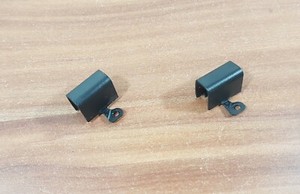 Hinge Cover Scharnier Abdeckungen L+R aus Notebook HP 630
