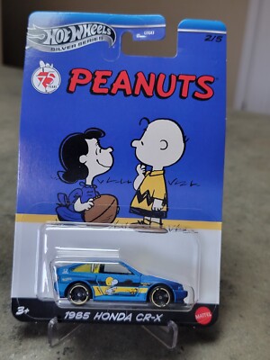 🔥 Hot Wheels Silver Series Peanuts 1985 Honda CR-X 🔥 *YL24