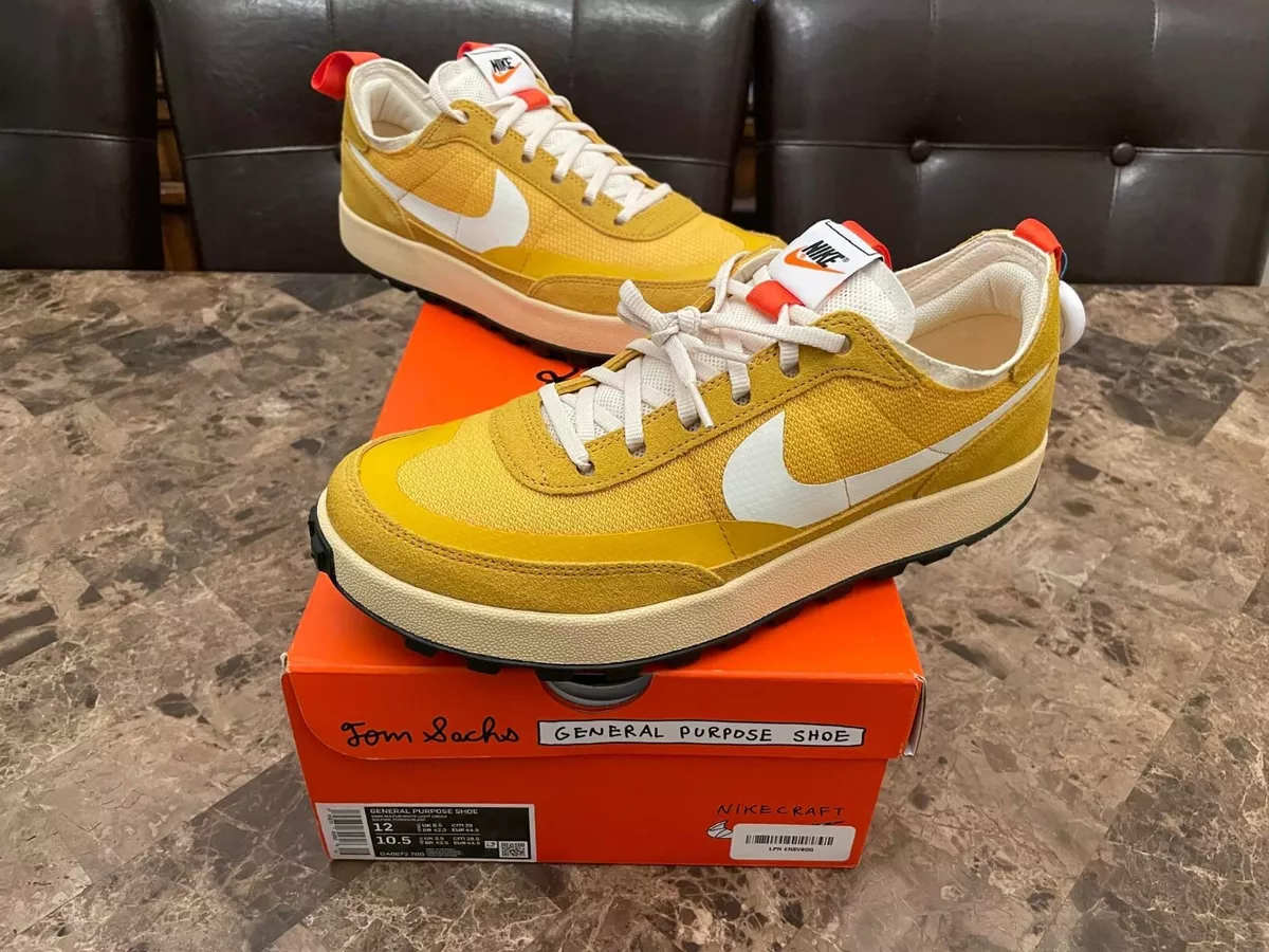 Tom Sachs NikeCraft General Purpose Shoe Sulfur White DA6672-700