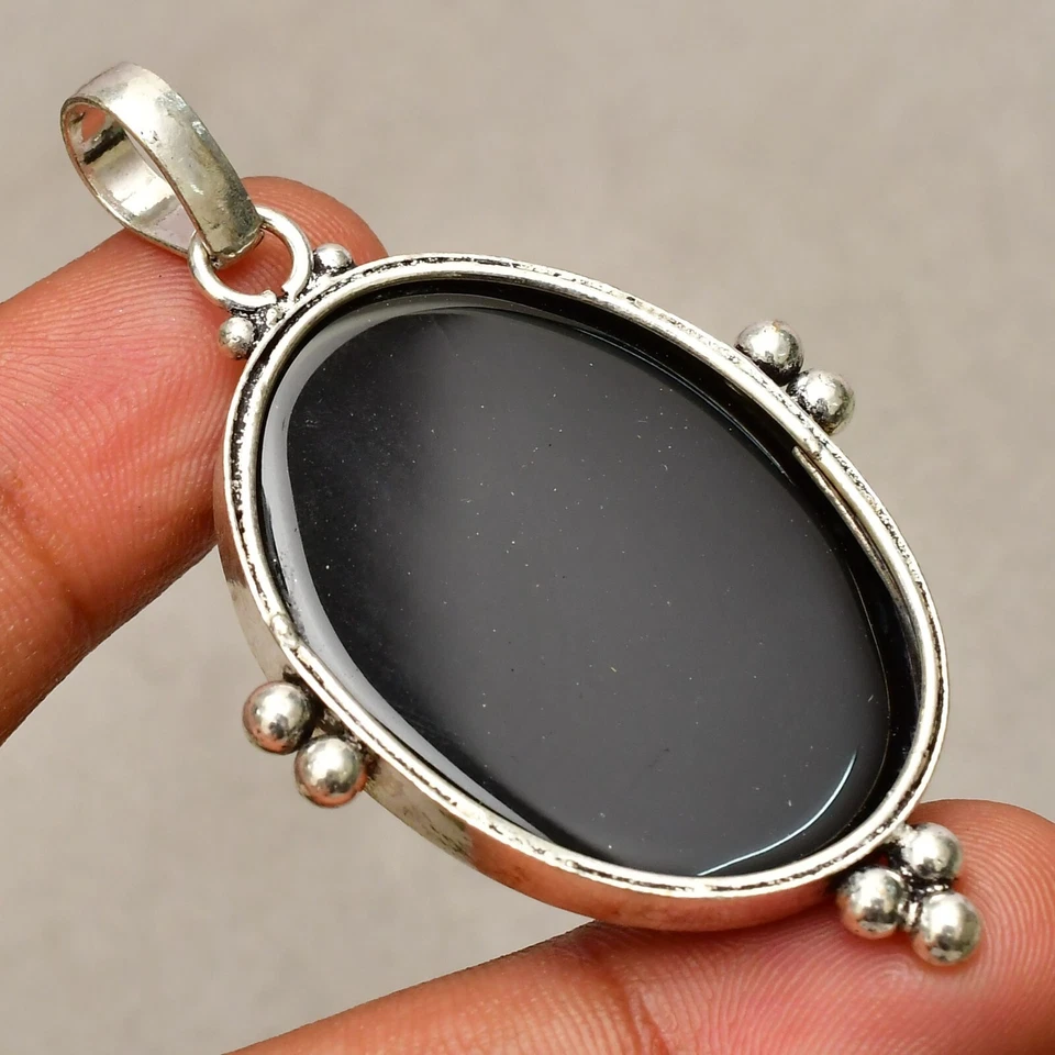 Ciondolo gioiello in argento sterling 925 fatto a mano con pietra preziosa in... - Immagine 4 di 4