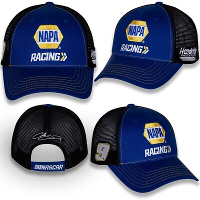 Chase Elliott 2023 Checkered Flag Sports #9 NAPA Racing Sponsor Hat