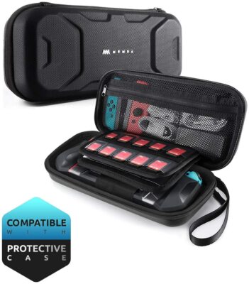 Mumba For Nintendo Switch Carrying Case Travel Bag Case Large Hard Handbag Pouch