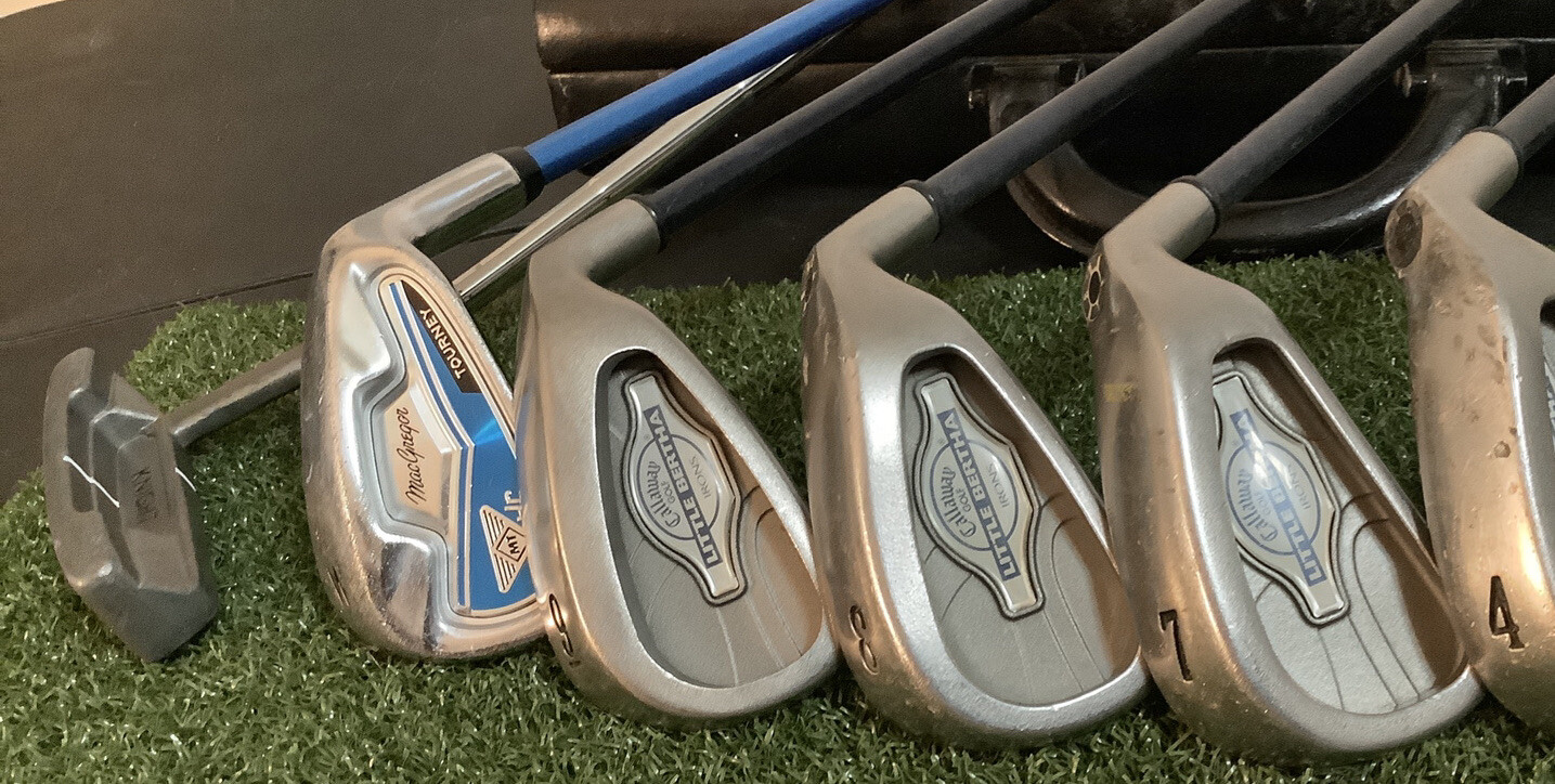 Callaway Youth Golf Set  -  4.7.8.9 / Wedge / Putter  -   SET OF 6 CLUBS