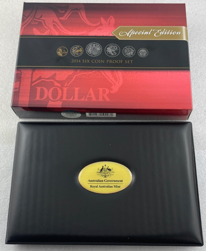 2014 Australia RAM Proof Special Edition Set - INCL Selectively Gold Plated $1! - Imagen 6 de 8