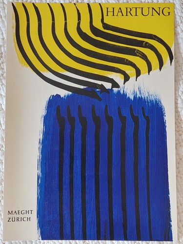 Hans HARTUNG Original lithograph, 1973. Original print by Hartung - Picture 8 of 9